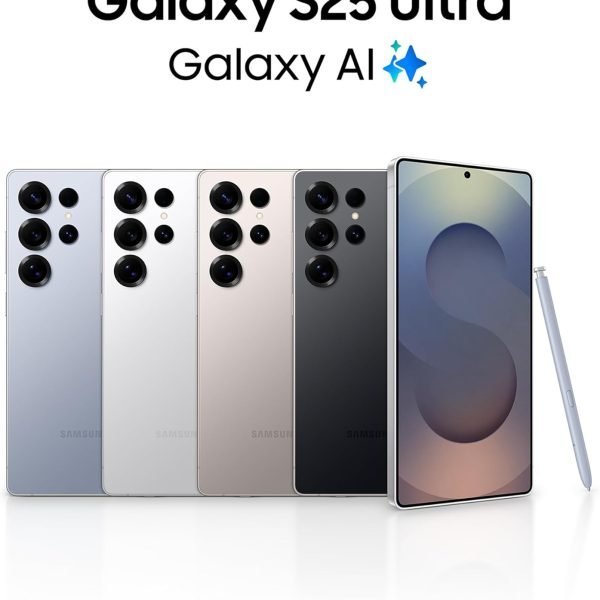 ¡Ofertas Cyber Wow por tiempo y stock limitados, solo S/99.00：Samsung Galaxy S25 Ultra 1T Teléfono Móvil con IA, Galaxy AI, 12GB RAM, Cámara 200MP, Dual SIM, IP68, Garantía del Fabricante 3 Años + 1 Año Extra